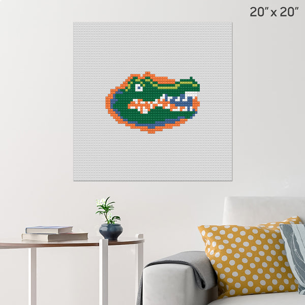 Florida Gators Brick Poster