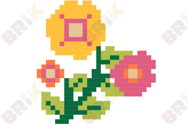 Flower Pixel Art