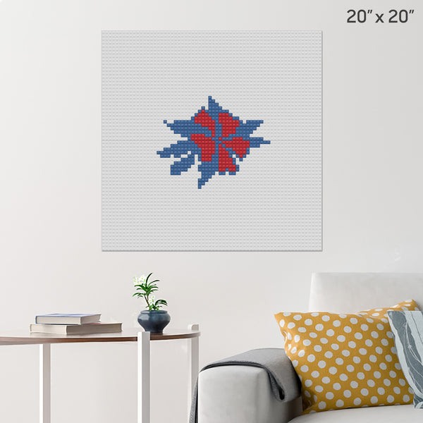 Flower Brick Poster