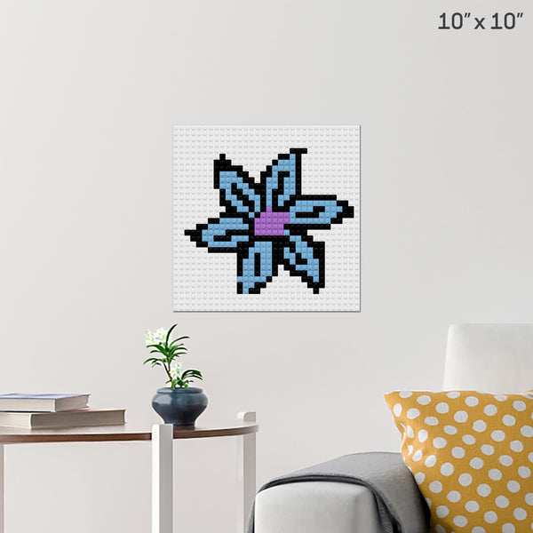 flower Brick Poster