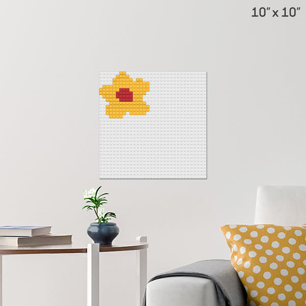 flower Brick Poster