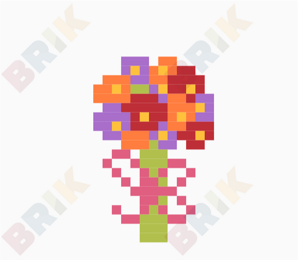 Flowers Pixel Art