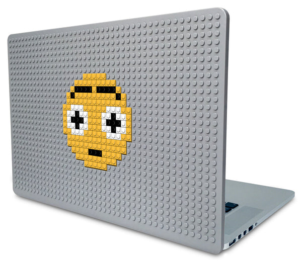 Flushed Face Emoji Laptop Case