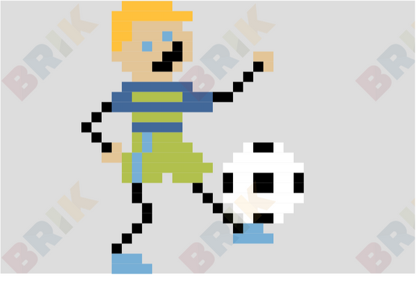 Football Pixel Art