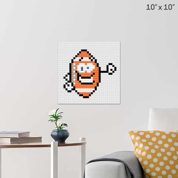Football Brick Poster