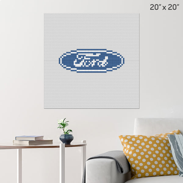 Ford Motor Company Brick Poster