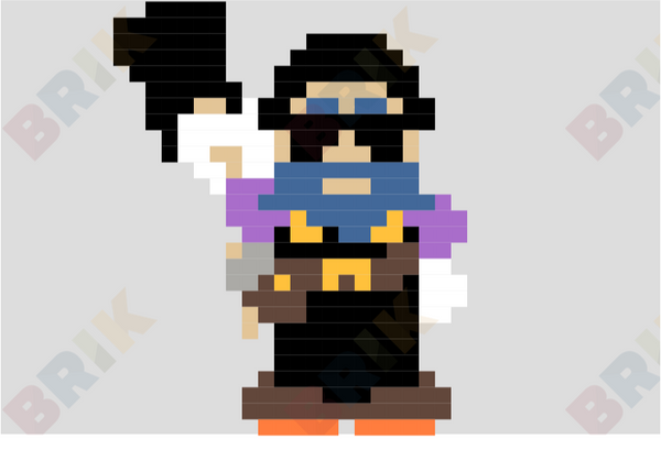Foreman Spike Pixel Art