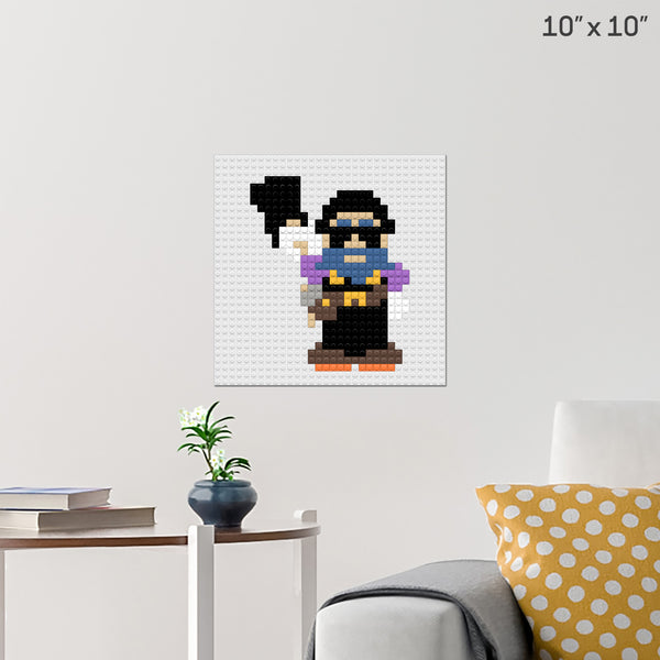 Foreman Spike Brick Poster