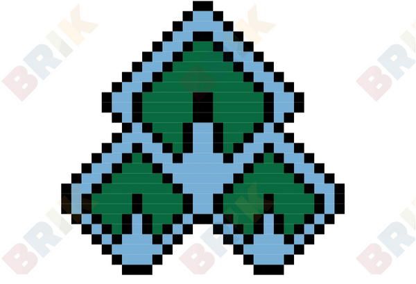 Forest Badge Pixel Art