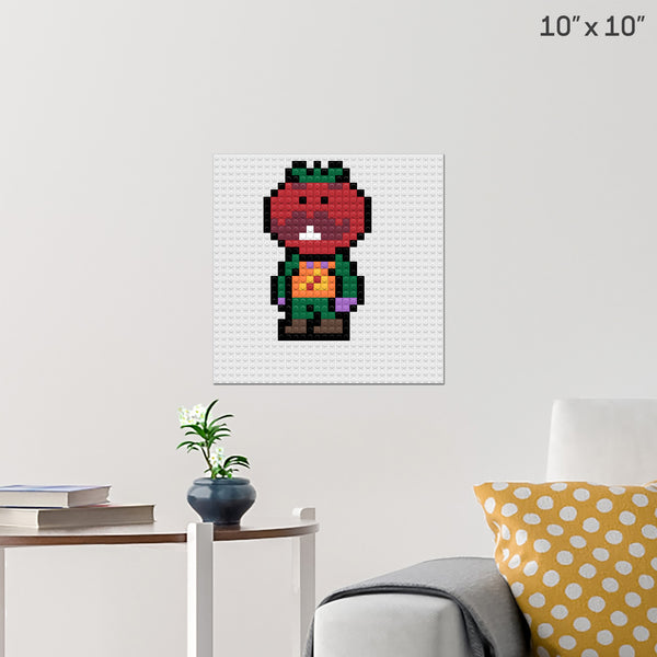 FORTNITE - TOMATE Brick Poster