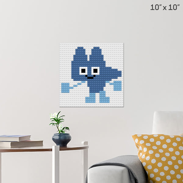 Four BFB Brick Poster