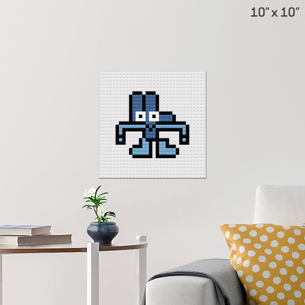 Four BFB Brick Poster