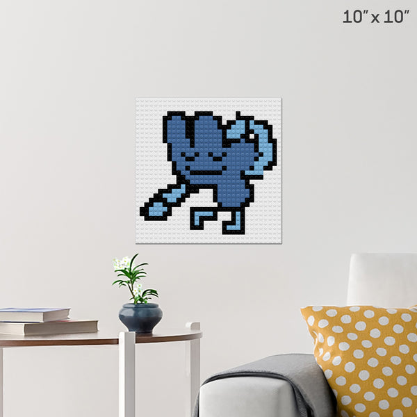 four dancing Brick Poster