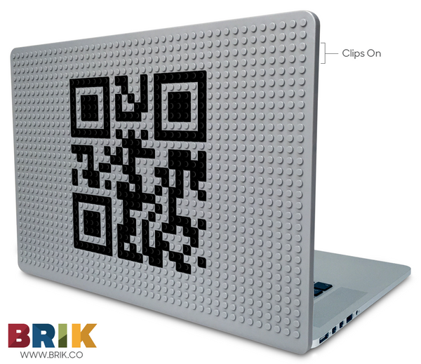 Four Player Pong QR Laptop Case