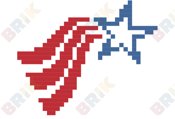 Fourth of July Pixel Art