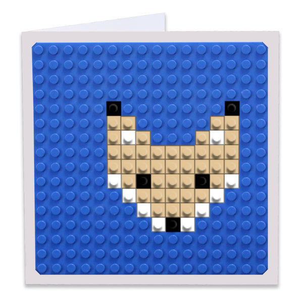 Fox Face Greeting Card