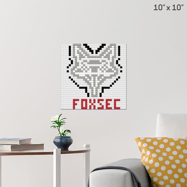 FoxSec Brick Poster