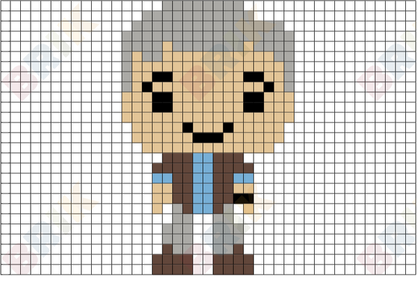 Frank Walker Pixel Art