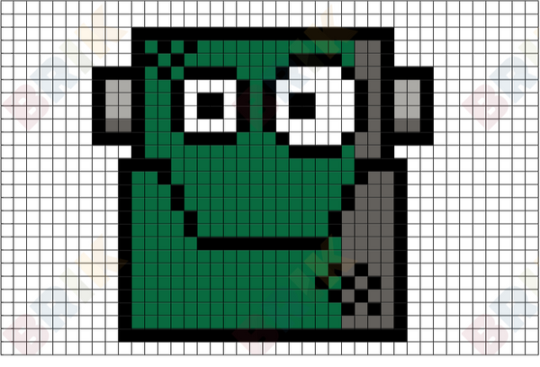 Frankenstein Pixel Art