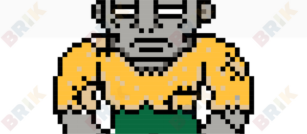 Frankenstein's Monster Pixel Art