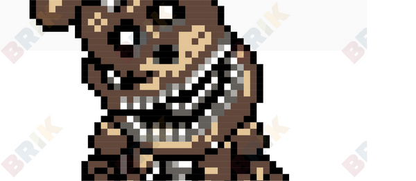 Freddy Fazbear Pixel Art