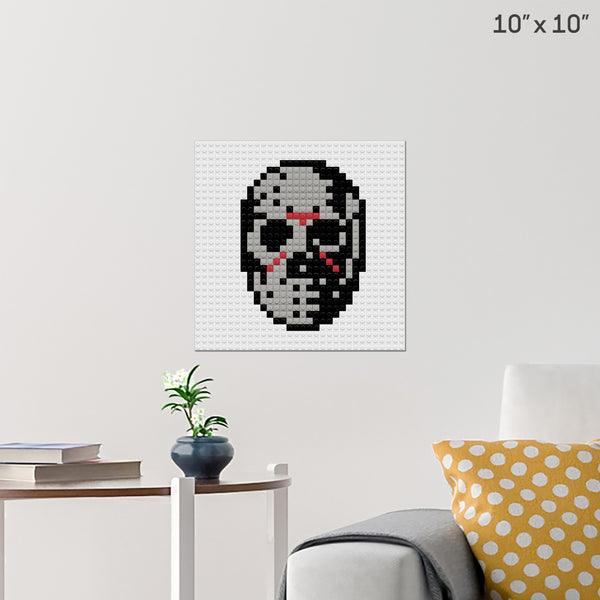 Friday the 13th Brick Poster
