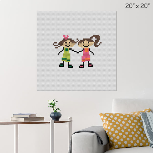 Friendship Day Brick Poster
