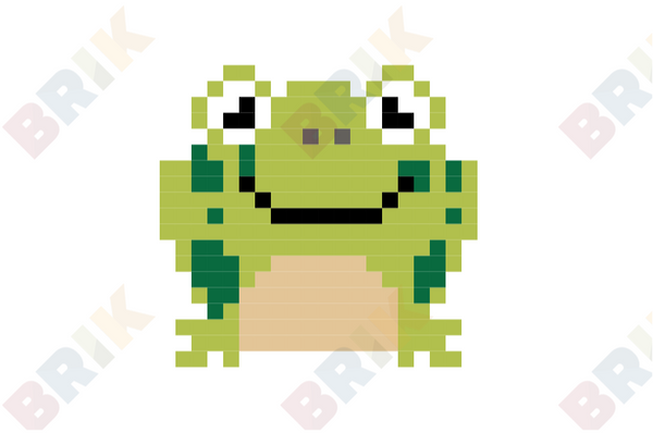 Frog Pixel Art