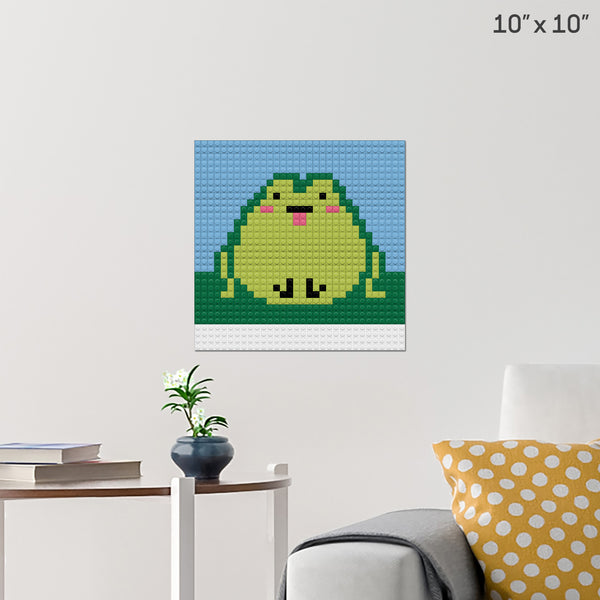 FROG Brick Poster