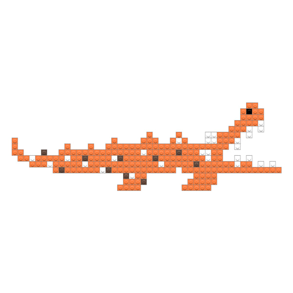 Frogger Alligator Open Mouth