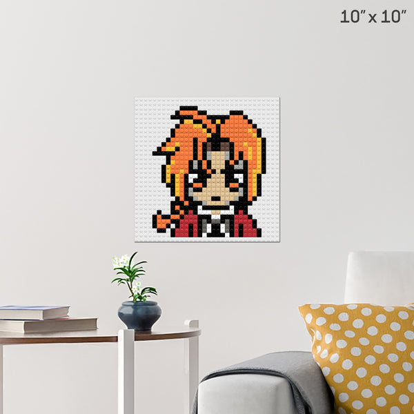 FullMetal Alchemist Edward Elric Brick Poster