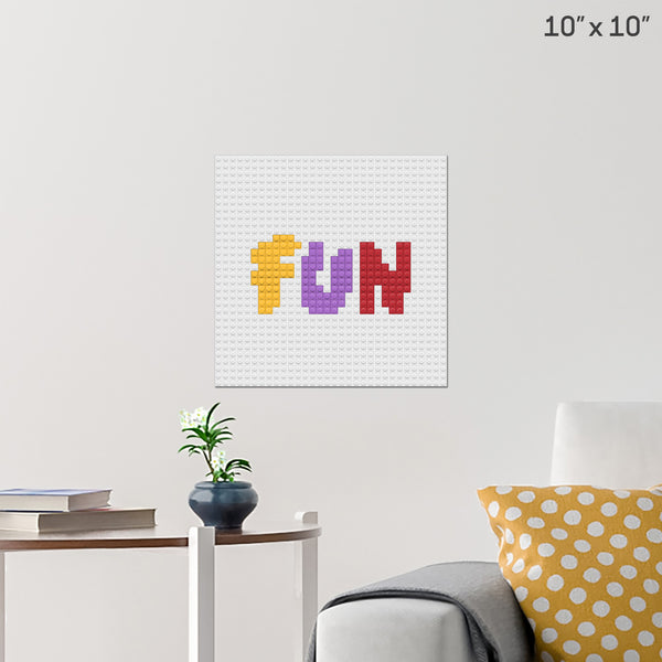 Fun Brick Poster