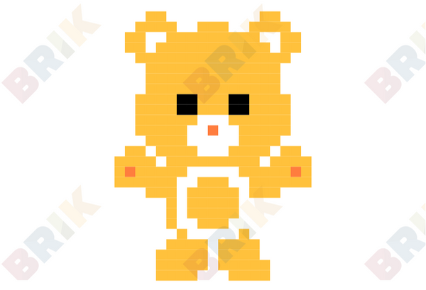 Funshine Bear Pixel Art
