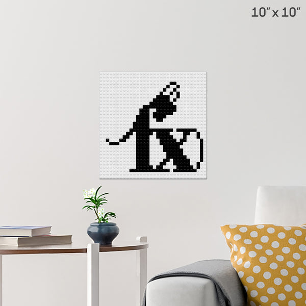 fx Brick Poster