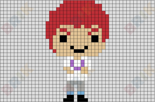 Galina "Red" Reznikova Pixel Art