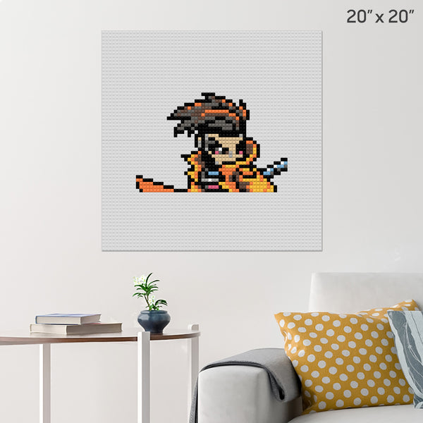 Gambit Brick Poster