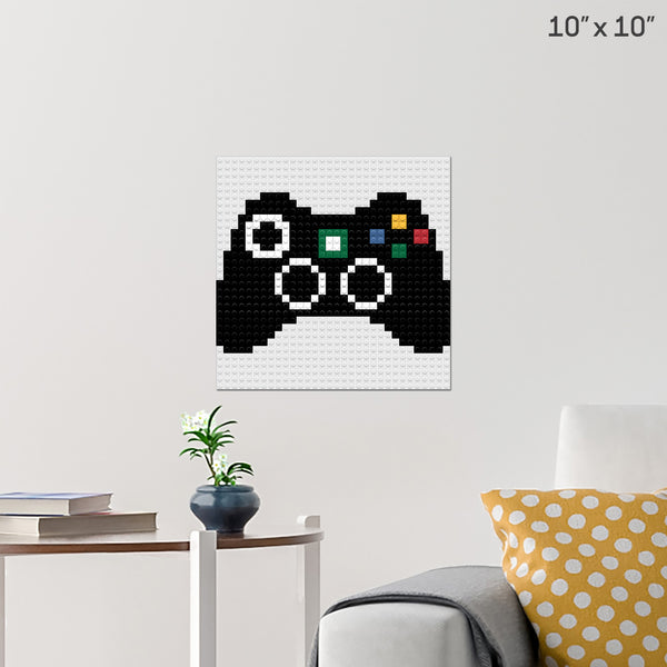Game Controller Brick Poster