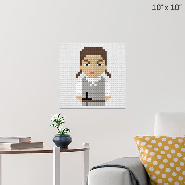Game of Thrones Arya Brick Poster