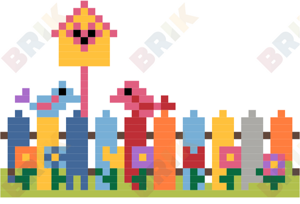 Garden Week Pixel Art