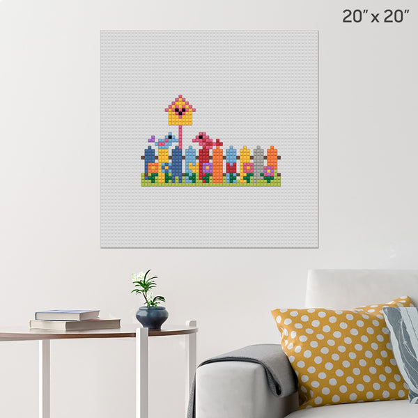 Garden Week Brick Poster
