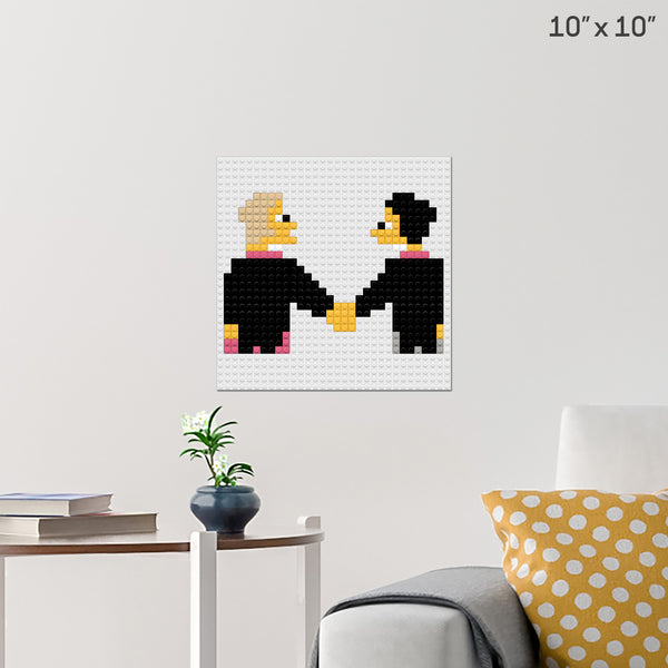 gay Brick Poster