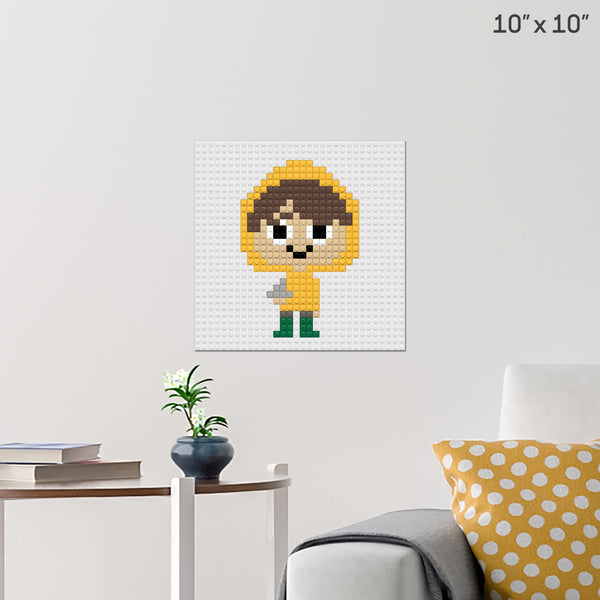 Georgie Denbrough Brick Poster