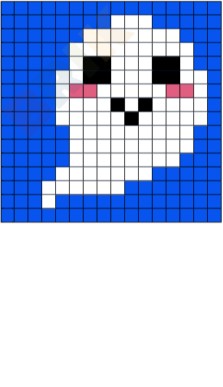 Ghost Pixel Art