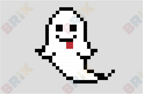 Ghost Pixel Art