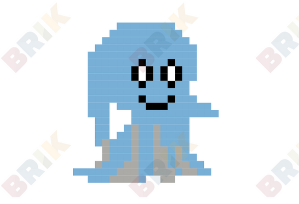 Ghost Pixel Art