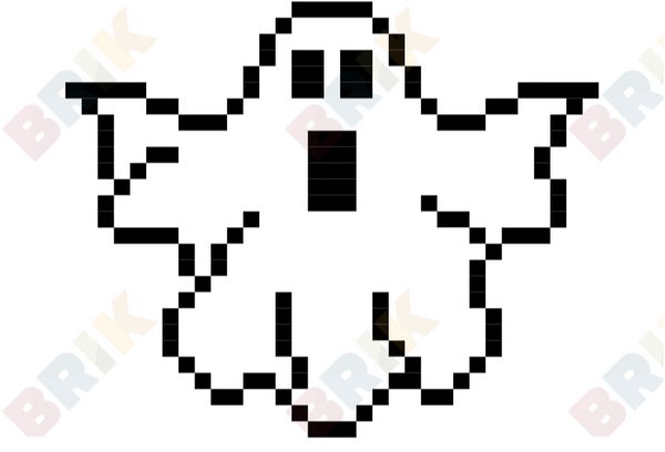 Ghost Pixel Art