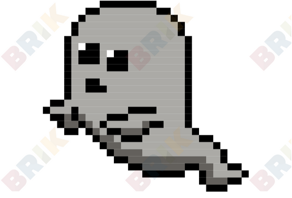 Ghost Pixel Art