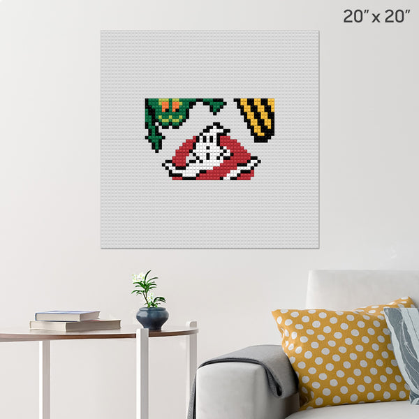 Ghostbuster Brick Poster