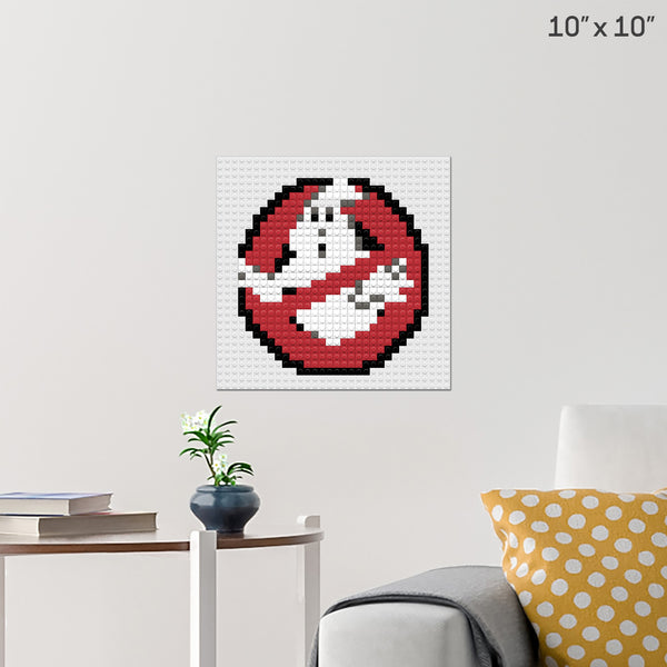 Ghostbusters Ghost Brick Poster