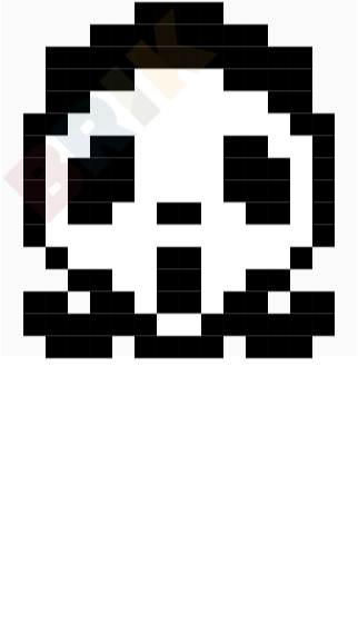 Ghostface Pixel Art